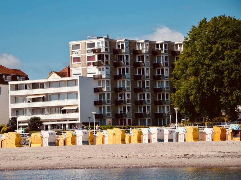 Penthaus Horizont Mit Meerblick Lübeck Eksteriør bilde