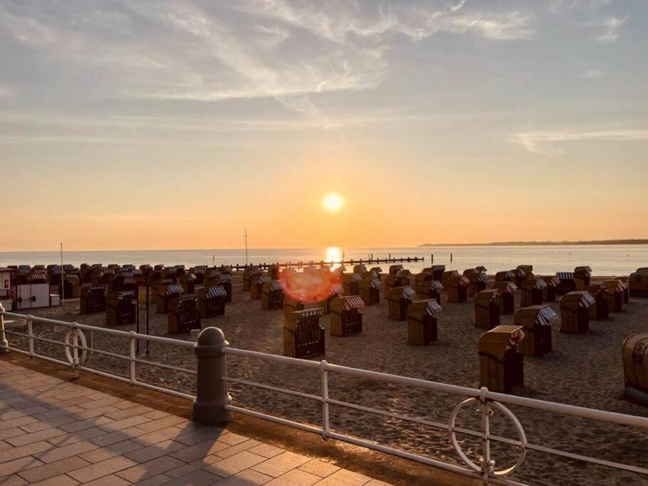 Penthaus Horizont Mit Meerblick Lübeck Eksteriør bilde
