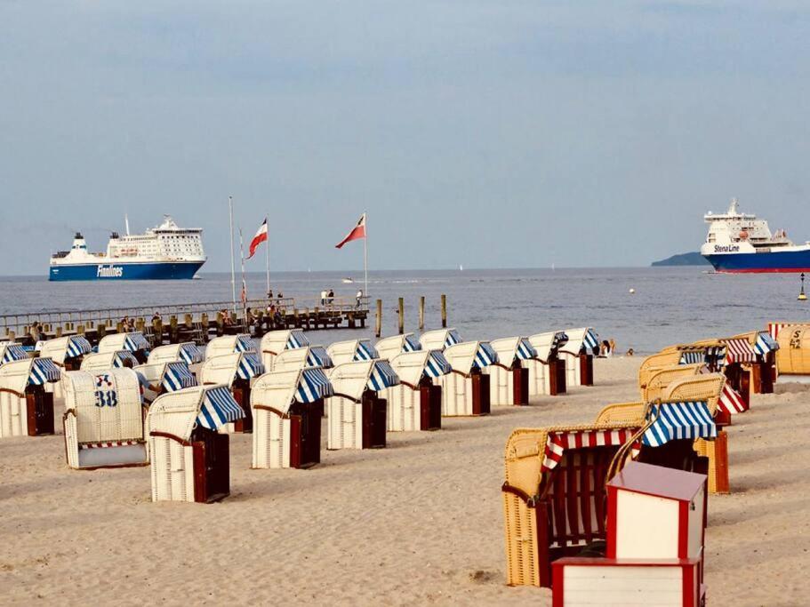 Penthaus Horizont Mit Meerblick Lübeck Eksteriør bilde