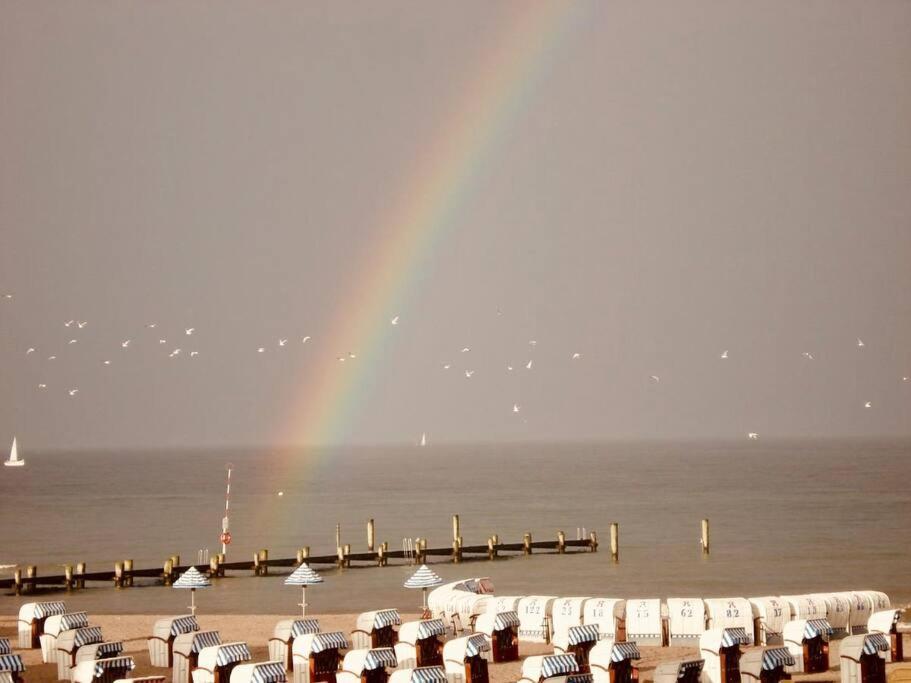 Penthaus Horizont Mit Meerblick Lübeck Eksteriør bilde